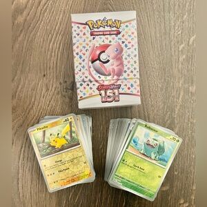 *Pokémon S&V 151* 152-Card Set No Duplicates! Includes Holo and Reverse Holos!